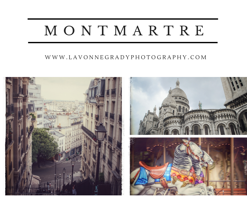 Paris France Montmartre art district traveling Europe with Rheumatoid Arthritis RA patient photography landscape cityscape churches carousels health